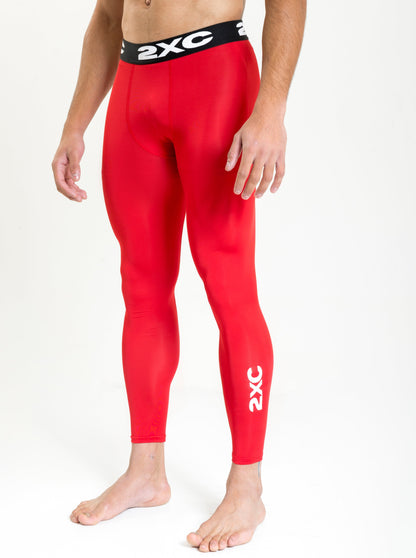 RED FULL BOTTOM COMPRESSION TIGHTS/ SKINS