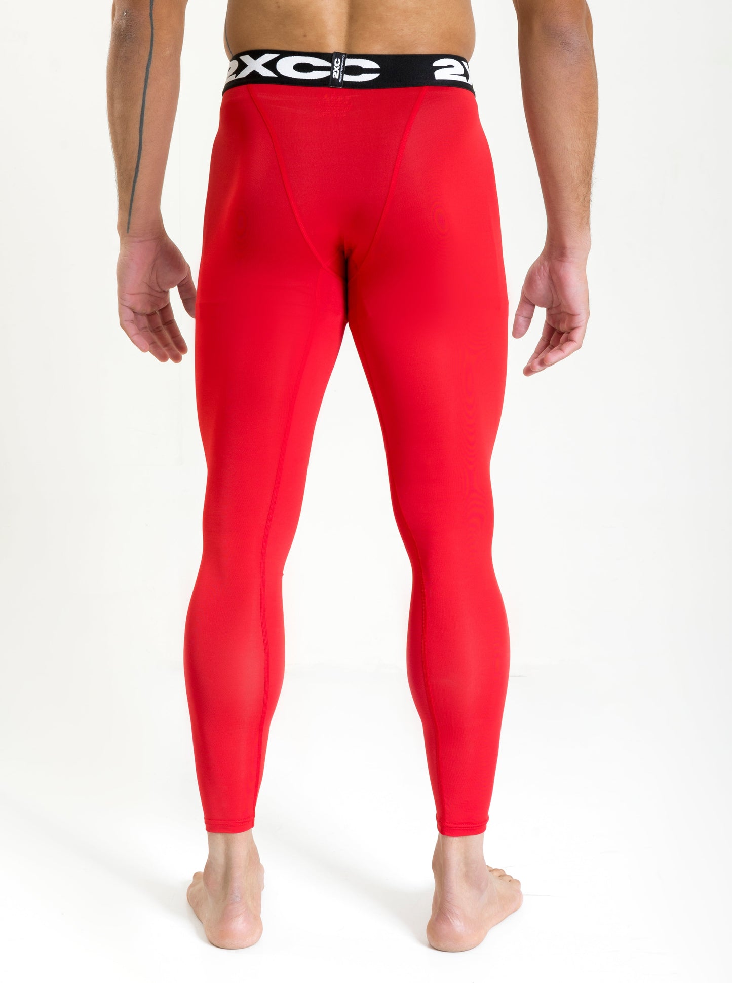 RED FULL BOTTOM COMPRESSION TIGHTS/ SKINS