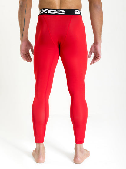 RED FULL BOTTOM RUNNING/WORKOUT COMPRESSION